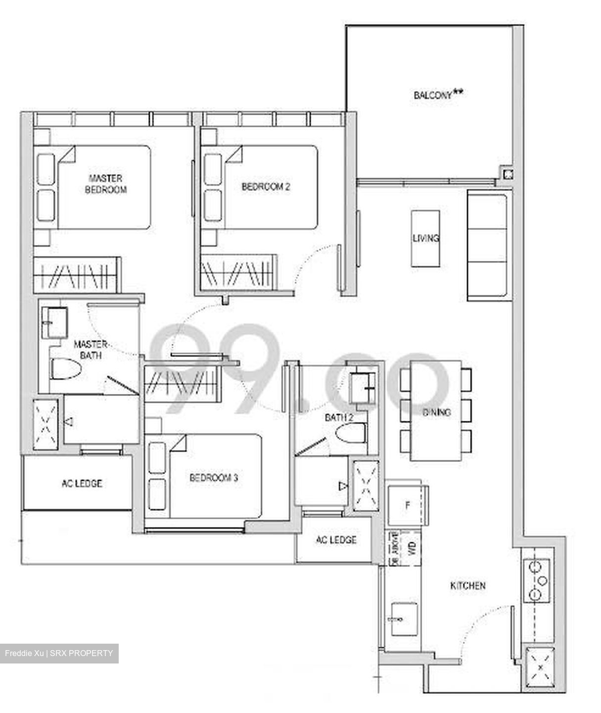 Affinity At Serangoon (D19), Apartment #408891651
